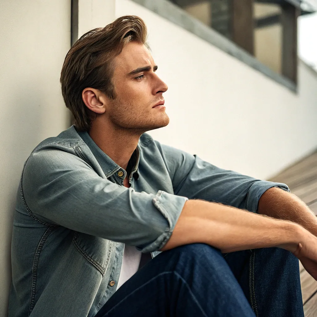 John Smith with a thoughtful expression